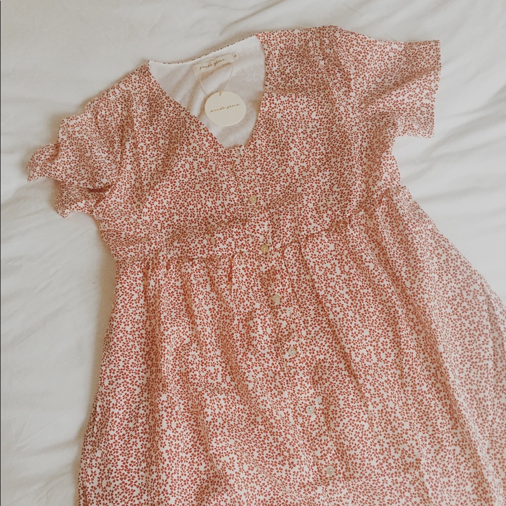 ROOLEE Allita Floral Dress (Sando Grove)